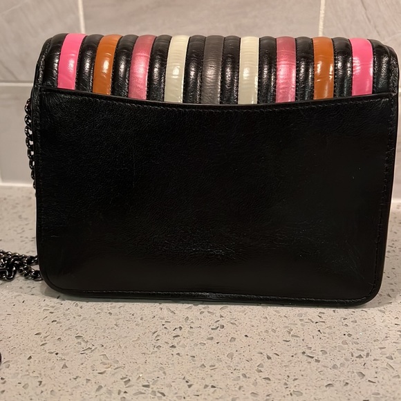 NWT! COACH COLORBLOCK QUILTED BOWERY LEATHER CROSSBODY BAG - Picture 4 of 10